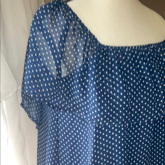 Honey Punch Navy and White Polka Dot Apparel - Picture 5 of 5
